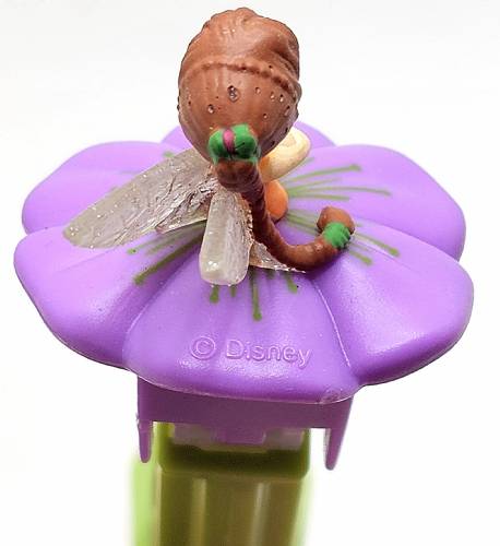 PEZ - Disney Classic - Fairies - Fawn - purple flower, lines