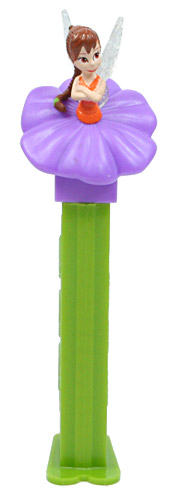 PEZ - Disney Classic - Fairies - Fawn - purple flower, no lines