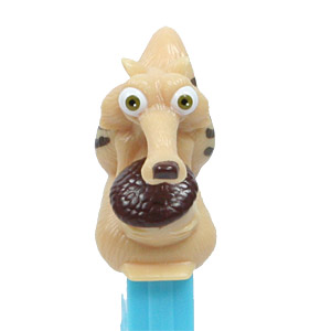 PEZ - Ice Age - Squirrel with Acorn