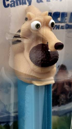 PEZ - Ice Age - Squirrel with Acorn