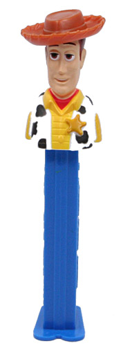 PEZ - Toy Story - Toy Story 2 - Woody - spot under sheriff star - A