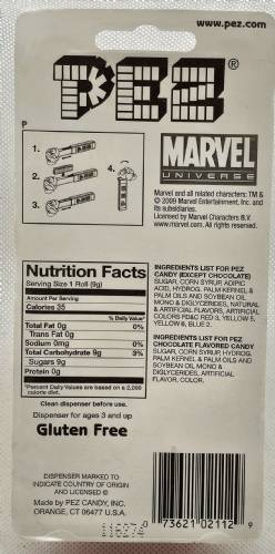 PEZ - Super Heroes - Super Heroes 2009 - Marvel - Iron Man - A