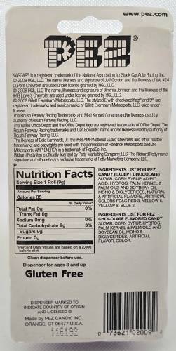 PEZ - Nascar - Helmets - Racetrack - Daytona racetrack