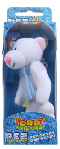 PEZ - Plush Dispenser - Teddy Friends - Ice Sue