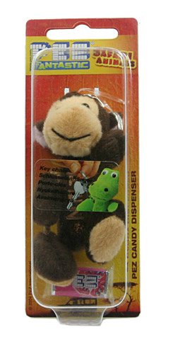 PEZ - Plush Dispenser - Safari Animals - Monkey