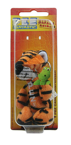 PEZ - Plush Dispenser - Safari Animals - Tiger