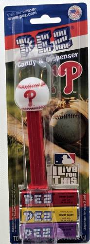 PEZ - Sports Promos - MLB Balls - Ball - Philadelphia Phillies