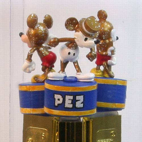 PEZ - Collectors Set - Mickey Mouse - Gold Edition