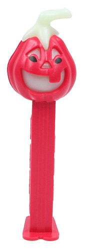 PEZ - Linz Gathering - 2009 - Pumpkin - Red head, red stem - D