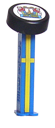 PEZ - Swedish Pez Gathering - 2008 - Puck - Black with SPG Logo