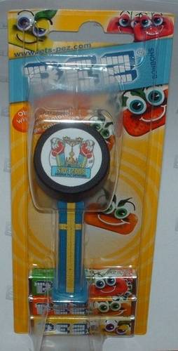 PEZ - Swedish Pez Gathering - 2008 - Puck - Black with SPG Logo