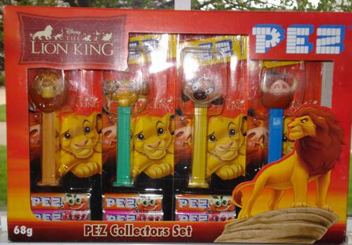 PEZ - Disney Movies - Lion King - Collectors Set