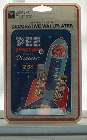 PEZ - Miscellaneous (Non-Dispenser) - Switchplate - Spaceman