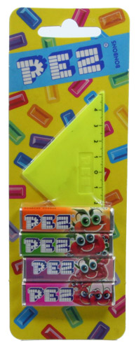 PEZ - Rulers - Triangle - Yellow