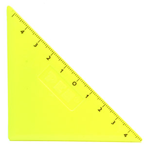 PEZ - Rulers - Triangle - Yellow