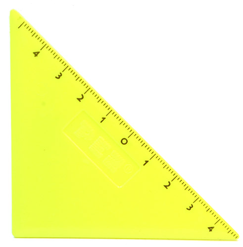 PEZ - Rulers - Triangle - Yellow