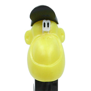 PEZ - Kooky Zoo - Mimic the Monkey - Yellow/Black