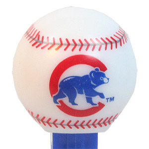PEZ - Sports Promos - MLB Balls - Ball - Chicago Cubs - B