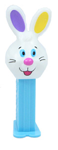 PEZ - Easter - Mini Bunny - Bunny - Mini bunny Blue/Yellow - E