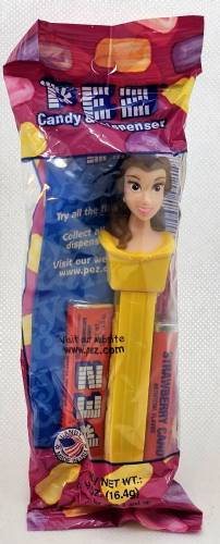 PEZ - Disney Classic - Princess - Belle - Dark Brown Eyes - A