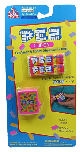 PEZ - Jewelry - Clip-on - Pink