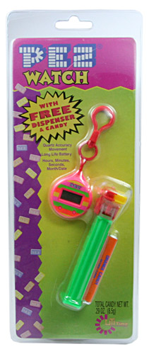 PEZ - Watches and Clocks - Clip Watch with dispenser - Coach Whistle