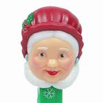 PEZ - Mrs. Claus on snowflakes