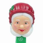 PEZ - Mrs. Claus   on snowflakes