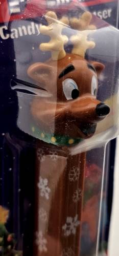PEZ - Christmas - Reindeer - 8 Dots on Collar - A