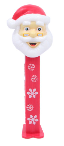 PEZ - Christmas - Santa Claus - Tan head, red hat - E