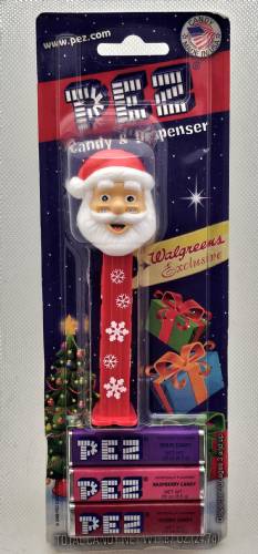 PEZ - Christmas - Santa Claus - Tan head, red hat - E