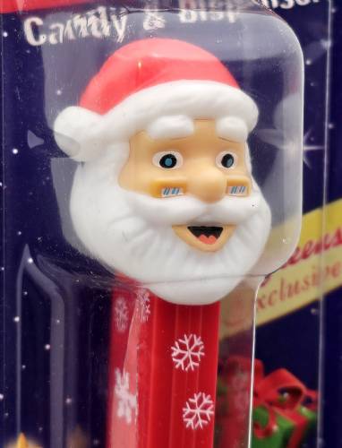 PEZ - Christmas - Santa Claus - Tan head, red hat - E