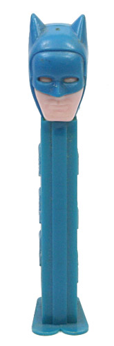 PEZ - Super Heroes - DC - Batman - Blue Hood, ivory face - A