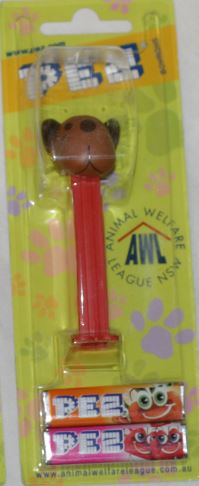 PEZ - Charity - AWL / SOS - Original - Barky Brown - Brown head