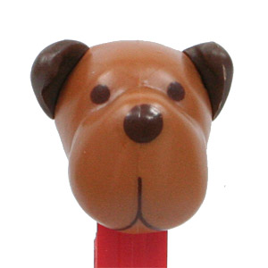 PEZ - Charity - AWL / SOS - Original - Barky Brown - Brown head