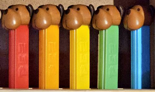 PEZ - Charity - AWL / SOS - Original - Barky Brown - Brown head