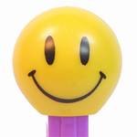 PEZ - Walmart Smiley   on Neon Purple