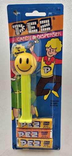 PEZ - Funky Faces - Walmart Smileys - Walmart Smiley