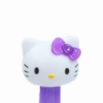 PEZ - Hello Kitty  White Head Purple Crystal Bow