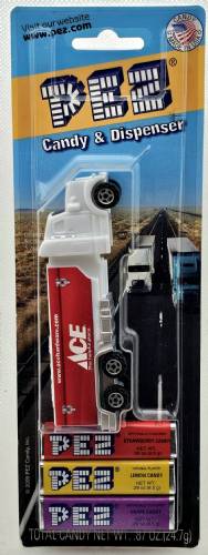 PEZ - Advertising ACE Hardware - Truck - White cab - toolbox