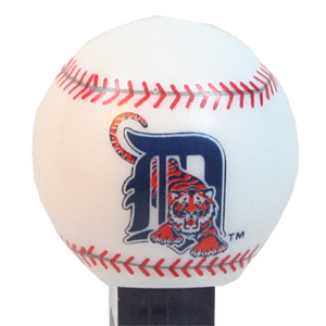 PEZ - Sports Promos - MLB Balls - Ball - Detroit Tigers - B