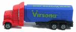PEZ - Virsona  Truck - Red cab, blue trailer on Virsona / www.virsona.com