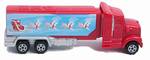 PEZ - Christmas Truck  Red cab, red trailer, xmas print