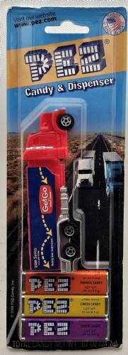 PEZ - Advertising Get Go - Get Go - Red cab, red trailer
