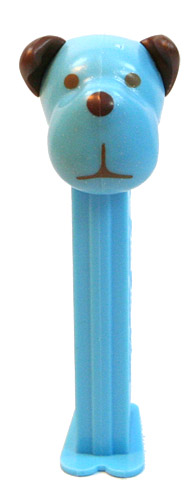 PEZ - AWL / SOS - Easter 2010 - Barky Brown - Lightblue Head