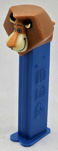 PEZ - Madagascar - Alex - With Line, Light Brown Head, White Snout
