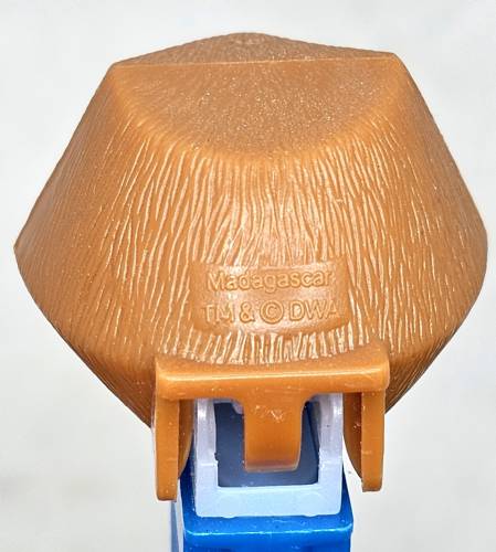 PEZ - Madagascar - Alex - With Line, Light Brown Head, White Snout