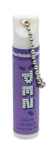 PEZ - Lip Balm & Gloss - Lip Balm - Lip Balm with Chain - Grape