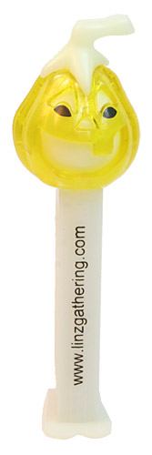 PEZ - Linz Gathering - 2009 - Pumpkin - Crystal Yellow - D