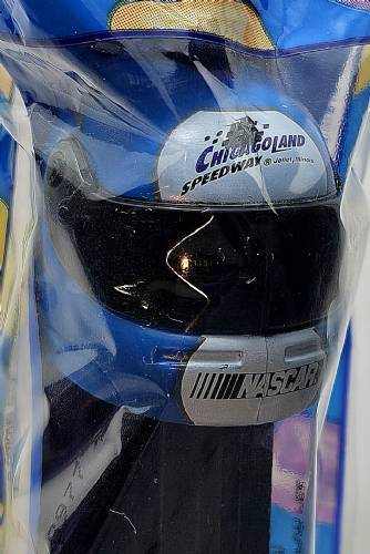 PEZ - Nascar - Helmets - Racetrack - Chicagoland racetrack